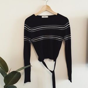 Zara Knit Cropped Sweater